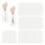 50Pc Acrylic Place Cards Wedding Blank 1