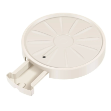 Soporte para plantas móvil Bandeja redonda rodante para plantas Soporte para plantas B