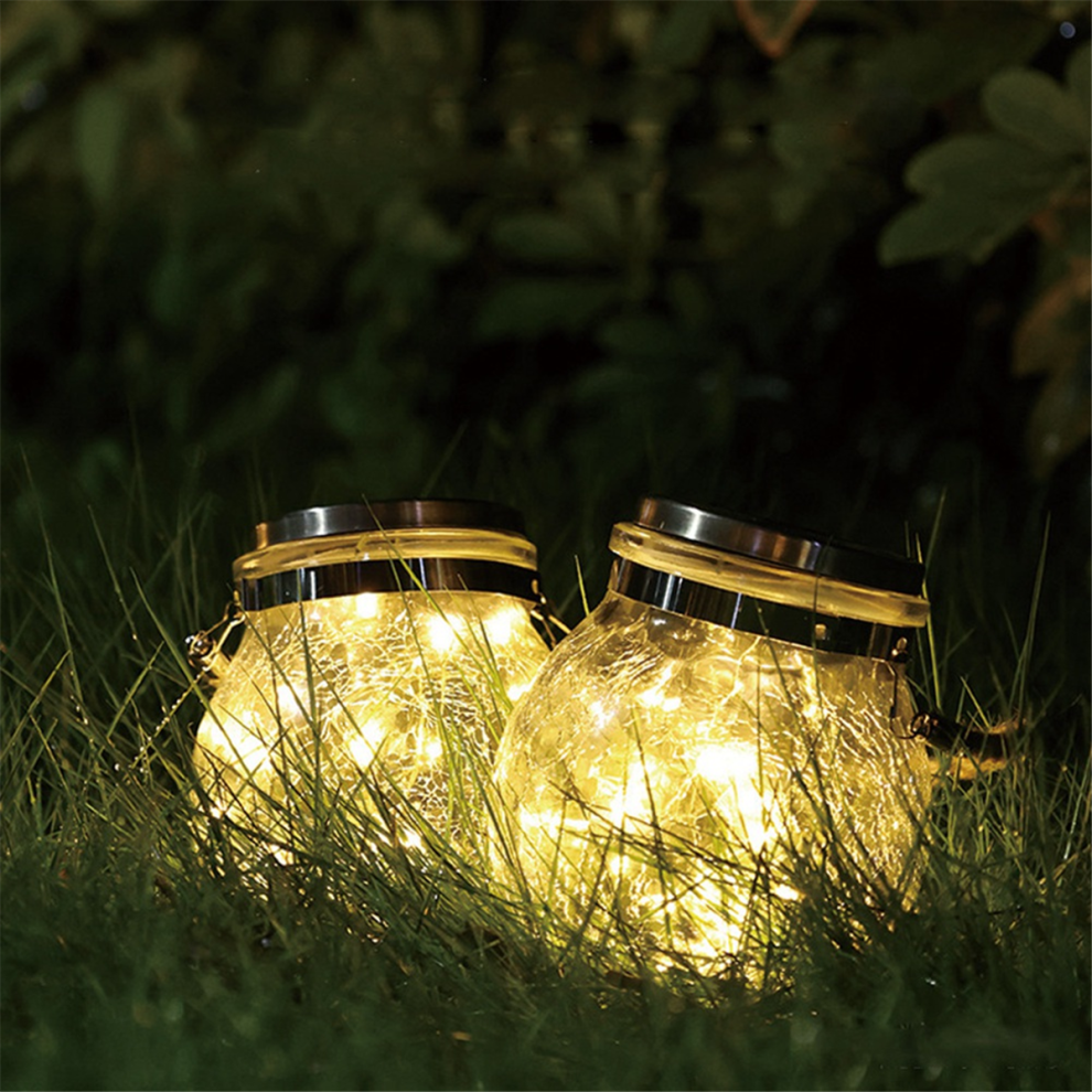 Solarlaterne, 2Er-Pack AußEnlaternen, Wasserdichte Gartendekoration-image