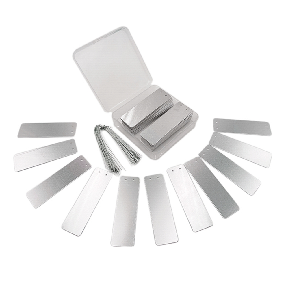 Étiquettes de plantes en métal, étiquettes de plantes en aluminium, étiquettes de plantes en aluminium