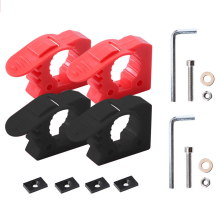 4Pcs Shovel Holder Mount for 1-1/7in to 1-4/9in Diameter Equipment