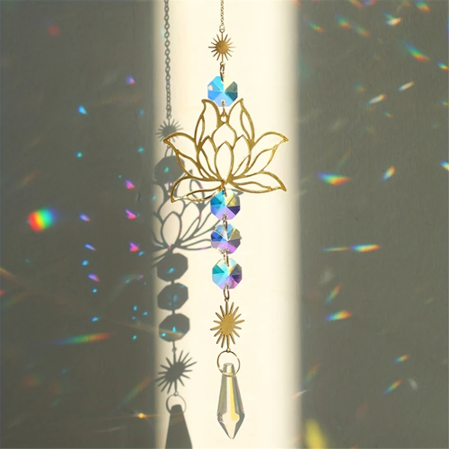 1Pc Artificial Crystal Charm A 2