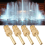 4Pcs Direct Jet Copper Water Fountain Nozzle 3