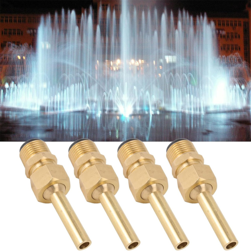 4Pcs Direct Jet Copper Water Fountain Nozzle 2