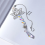 1Pc Artificial Crystal Charm A 5