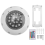 7 χρώματα 24V 18W LED RGB πισίνας φωτεινό φως / τηλεχειριστήριο 1