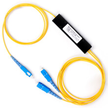Divizor de fibră optică cu 1 punct și 2 conuri, divizor de cutie de îmbinare, port SC FTTH