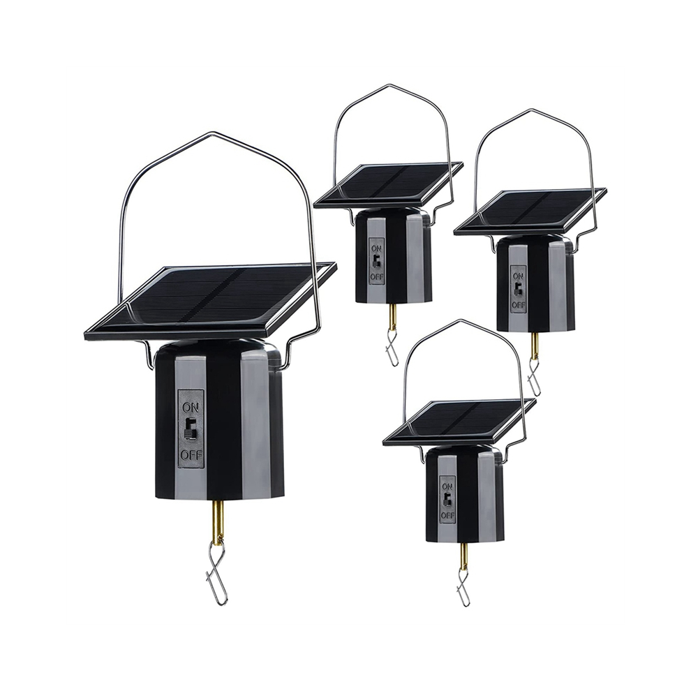 Sem Marca 4Pcs Solar Powered Wind Spinner Motor Rotating Motor For Display