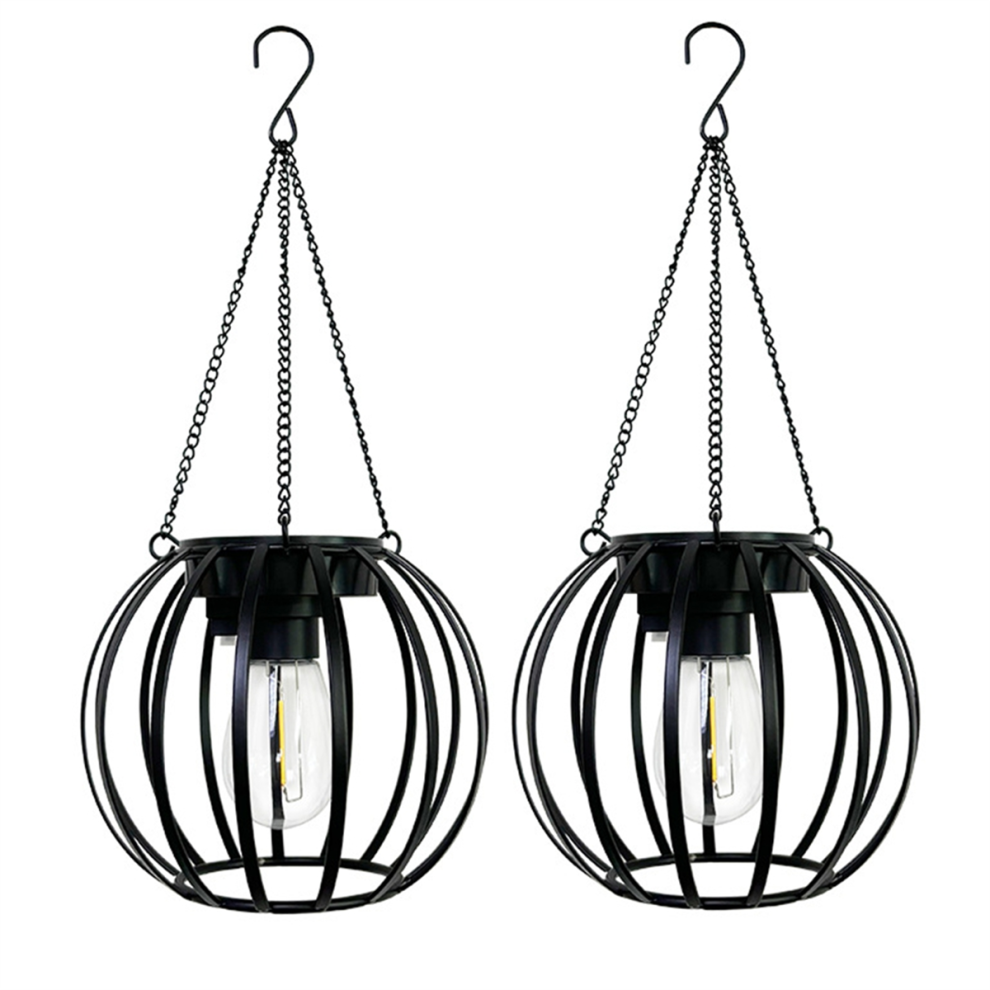Sem Marca Brighter Hanging Solar Lights Outdoor Waterproof 2 Pack