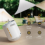 Mini bomba de ar elétrica com lanterna LED e compressor de ar portátil 6