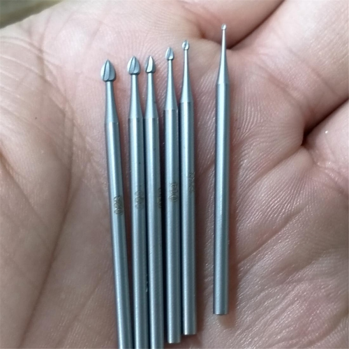 6 peças de brocas para joias - haste de 3/32 polegadas - ferramentas para lapidação 2