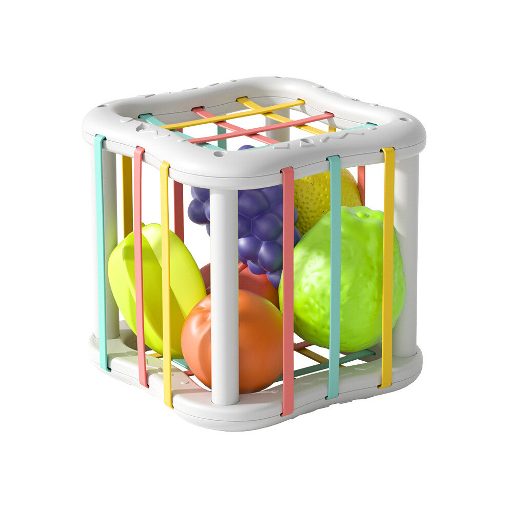 Rainbow Baby Toy Color Blocks Plastic Learning Aid Hand Kids Development Motor-image-OPC-PHRQHKY-NEW