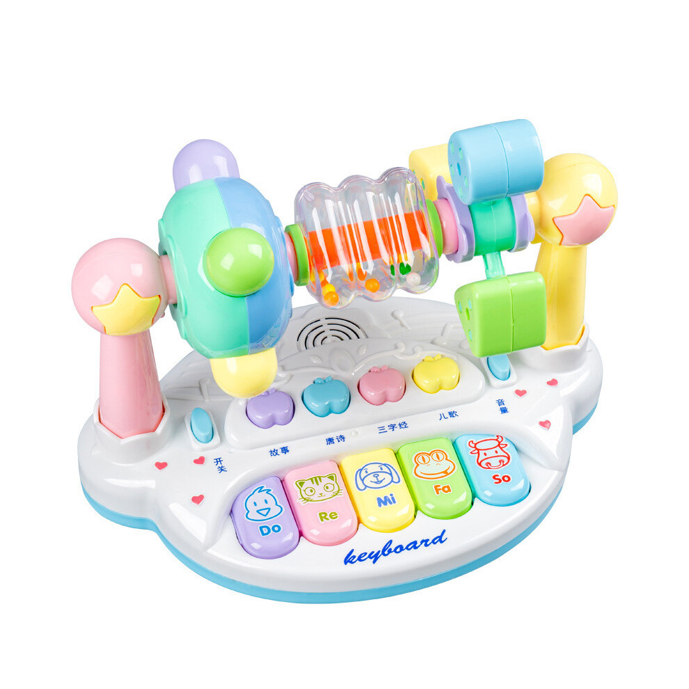 Multi Functional Child Electronic Piano Toy Lights Voice Entertainment Learning