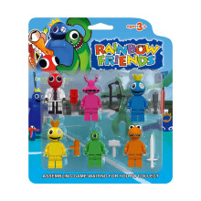 Roblox Rainbow Friends Building Block Toy Action Figure Kid Xmas Gift Collection