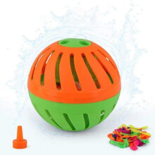 Splash Ball Timer Bomb with 50 Balloons, Outdoor Prank Toy,Water Balloons, Party Supplies Favors for Kids Adults LJV