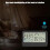 Thermometer Hygrometer Indoor Digital Thermo-Hygrometer with Large Digits and Time Date 12