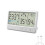 Thermometer Hygrometer Indoor Digital Thermo-Hygrometer with Large Digits and Time Date 1