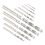 10 Pieces Diamond Drill Bits Set Twist Diamond Tip Drill Bit Heavy 7