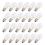 24 Pack 3V LED S14 Replacement Light Bulbs, Solar String Light Bulbs 7