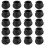 20 Pcs Candy Kettles Witch Skeleton Cauldron Holder Pot with Handle 7