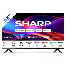 SHARP 2T-C43GD2725K Roku TV 43" Smart HD Ready HDR LED TV