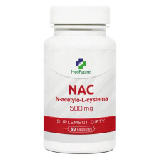 MedFuture NAC N-acetyl-L-cysteine 500mg 60 capsules