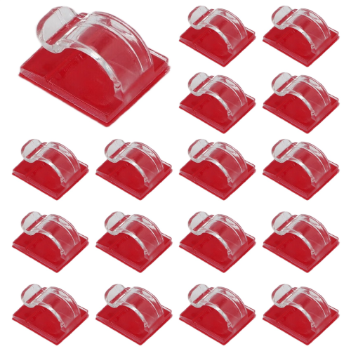 Hooks for Outdoor String Lights Clips 30 Pack Clips Clear Light Hook 2