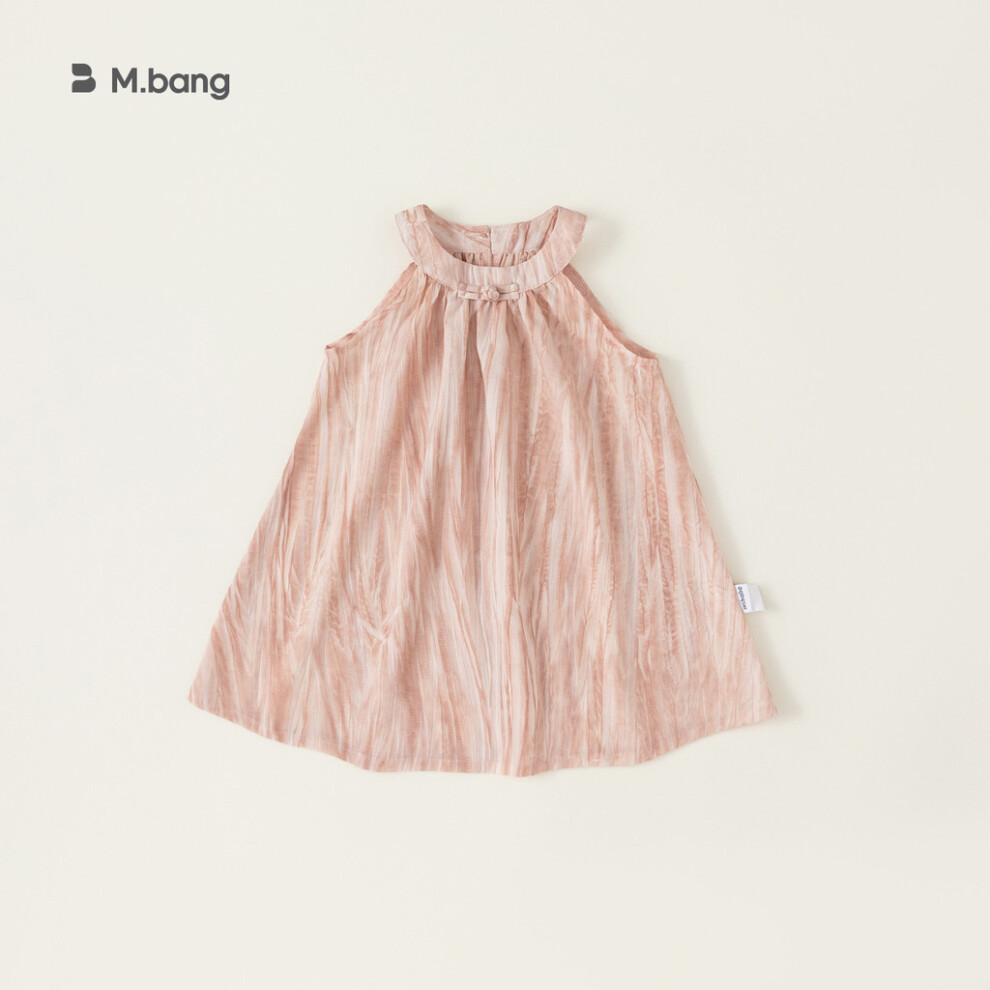 (Pink Dress,140cm)Ensemble deux pièces gilet short simple motif rayé pour enfant été décontracté