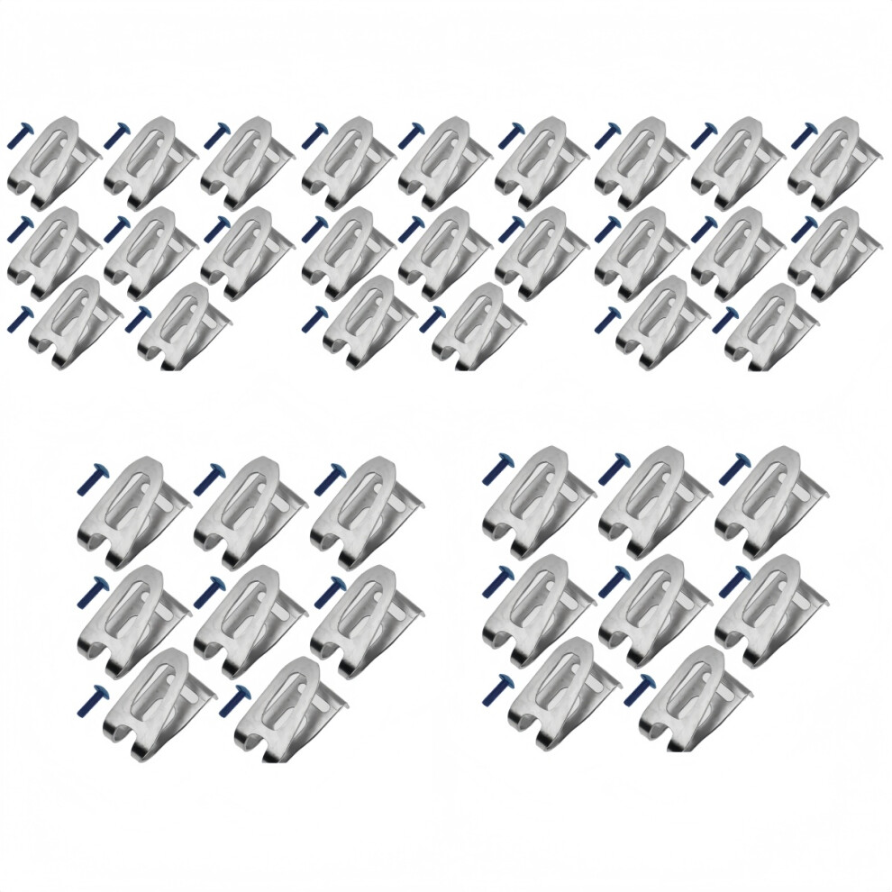 50Pcs Belt Hook With Screw For Makita 346449-3 324705-1 346034-2 346317-0 9122581785341