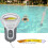Digitaler pH-Wassertester, Chlortester, Schwimmbadwasserqualitätsanalyse (keine Batterie), digitales pH-Meter 2