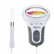 Digitaler pH-Wassertester, Chlortester, Schwimmbadwasserqualitätsanalyse (keine Batterie), digitales pH-Meter
