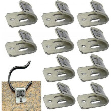 20 piezas de clips de resorte para tapicería de muebles, compatibles con reparación de resortes de sillas y sofás.