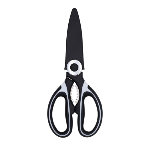 Panda Design Kitchen Shears with Sheath - Multi-Tool Stainless Steel Scissors (Bottle Opener, Nut Cracker, Herb Cutter) 1