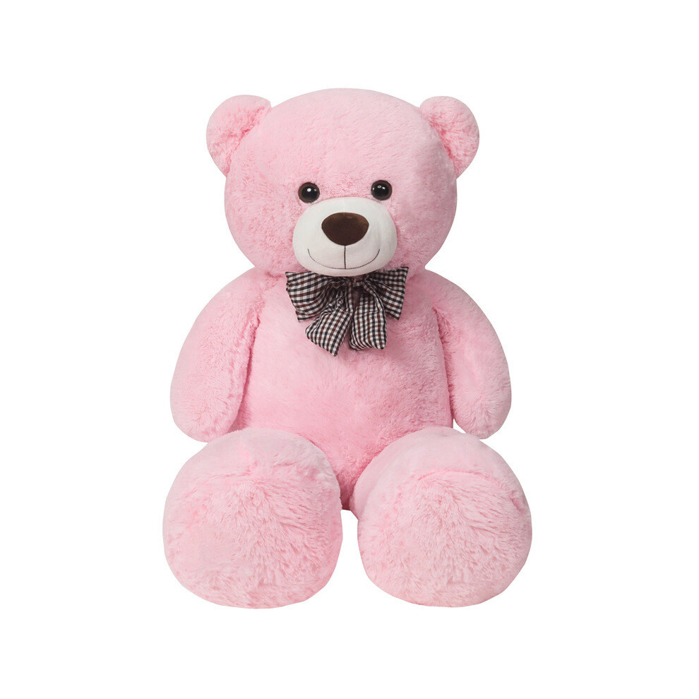 (Pink, 80cm) Bear Giant Teddy Plush Toy Stuffed Animal Doll Soft Gift Birthday Decoration