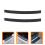 2 Pcs Car Rear Bumper Protectors Trunk Sill Guards Rubber Strips Auto Strips 14