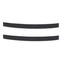 2 Pcs Car Rear Bumper Protectors Trunk Sill Guards Rubber Strips Auto Strips