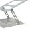 Living And Home (Silvery) Adjustable Aluminium Alloy Laptop Stand 6