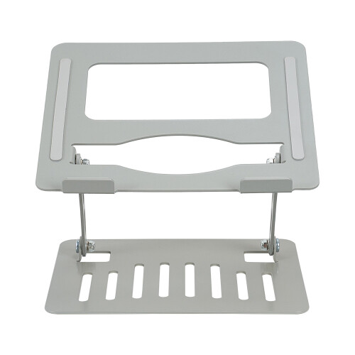 Living And Home (Silvery) Adjustable Aluminium Alloy Laptop Stand 2