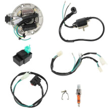 Motorcycle 4 Stroke Wire Harness Wiring CDI Coil for 50-125Cc