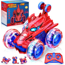(Red) Spider Remote Control Cars Toys for 3-10 Year Old Boys Girls, Monster Truck Kids Boys Toys age 3-12 Outdoor Garden Games Rc Car
