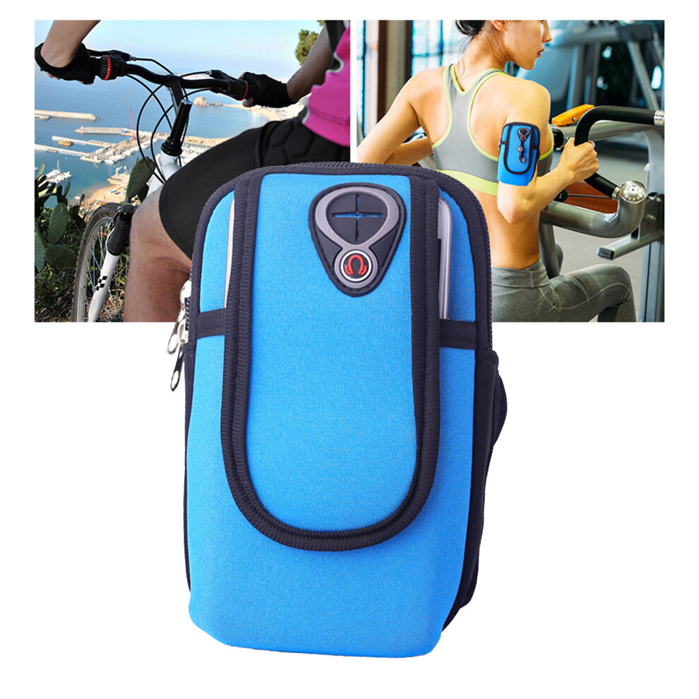 Phone Holder For Running Armband Water Resistant Sport Arm Band Sleeve Cell Phone Armband Pouch For Hiking Biking Walking 5091316797390
