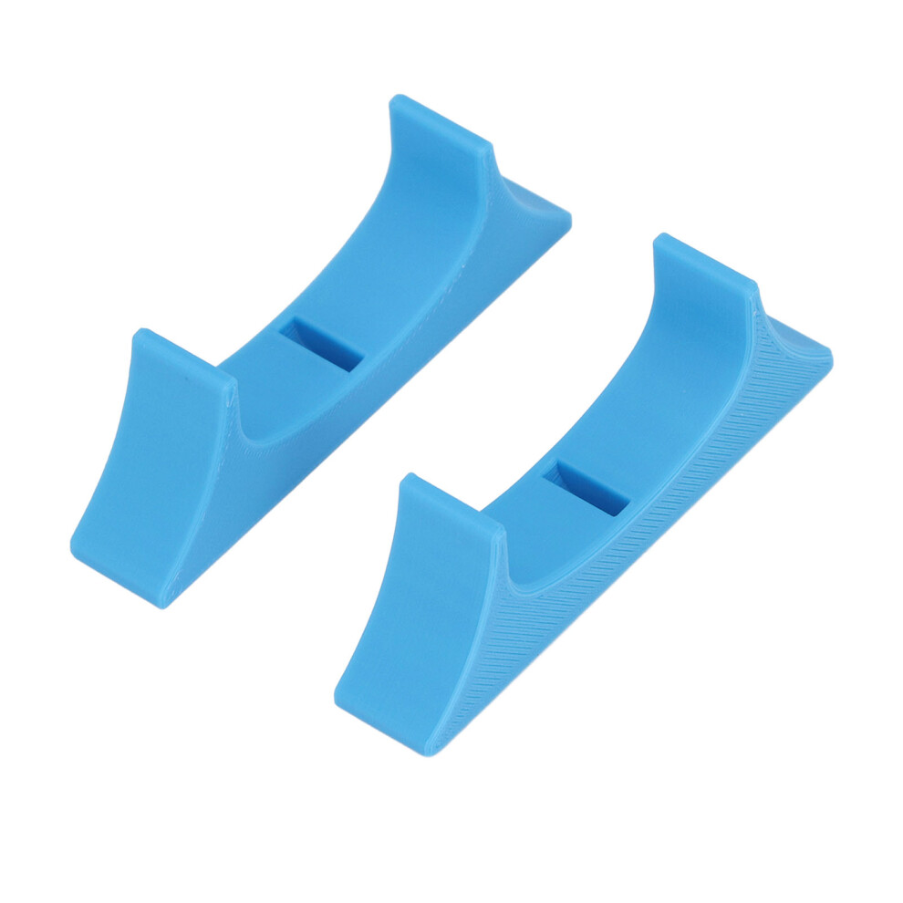 Console Holder Vertical Stand For Wii U Prevent Slip Stable 3D Printed Horizontal Stand Cooling Bracket For Wii U Console Blue 3191316809306