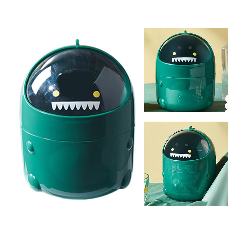 Makeup Brush Container Cartoon Flip Design Dustproof Waterproof Stable Make Up Brush Holder for Family Office Table