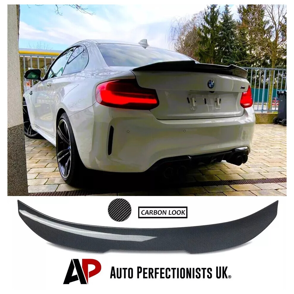 For Bmw 2 Series M2 F22 F87 Rear High Kick Psm Ducktail Spoiler Wing 5061072660955