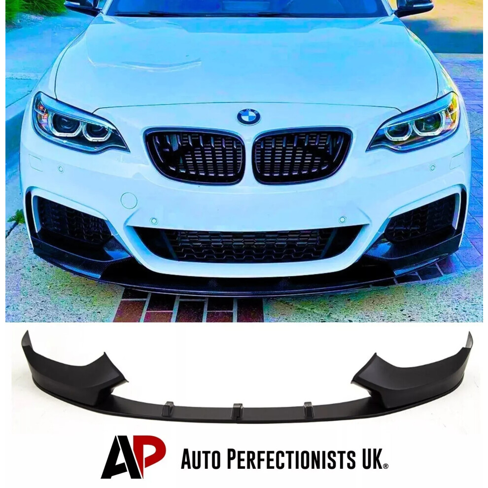 For Bmw 2 Series F22 F23 Front Splitter Spoiler Lip M Sport 2013-2021! 5061072663215