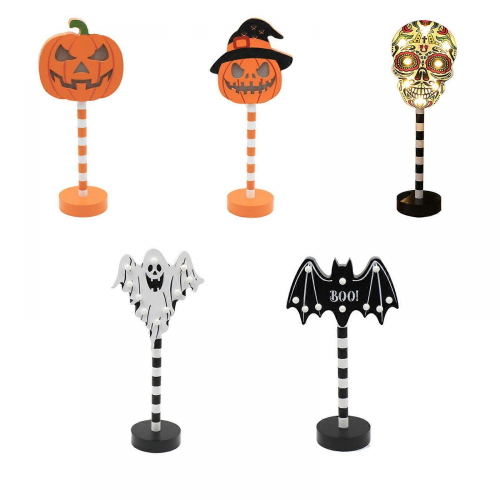 Πλαστικά ηλιακά φώτα με κολοκύθα για το Halloween, διακοσμητικά φωτιστικά για το 2