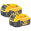 2 τεμάχια συμβατά με μπαταρία λιθίου DEWALT 18v 5.0ah XR 1