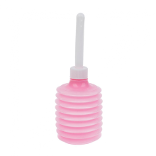 (Roze) 200 ml 8-gats wegwerp vaginale anale douche intrekbare wasreiniging anusreiniging