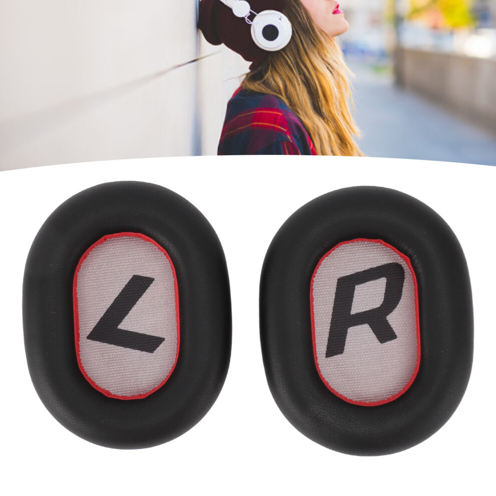 Replacement Ear Pads Soft Protein Leather Replaced Earpads Cushions For Plantronics Backbeat Pro2 Se Voyager 8200 Uc Headphones Black 4371316919581