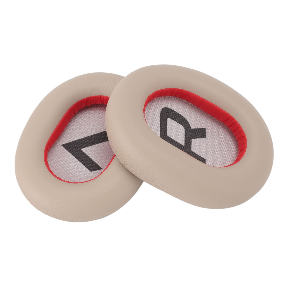 Replacement Ear Pads Soft Protein Leather Replaced Earpads Cushions For Plantronics Backbeat Pro2 Se Voyager 8200 Uc Headphones White 5011316919592